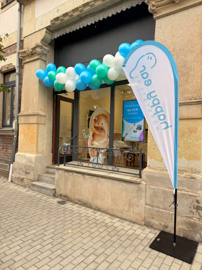 Außenbereich des Hörakustikers in Meißen